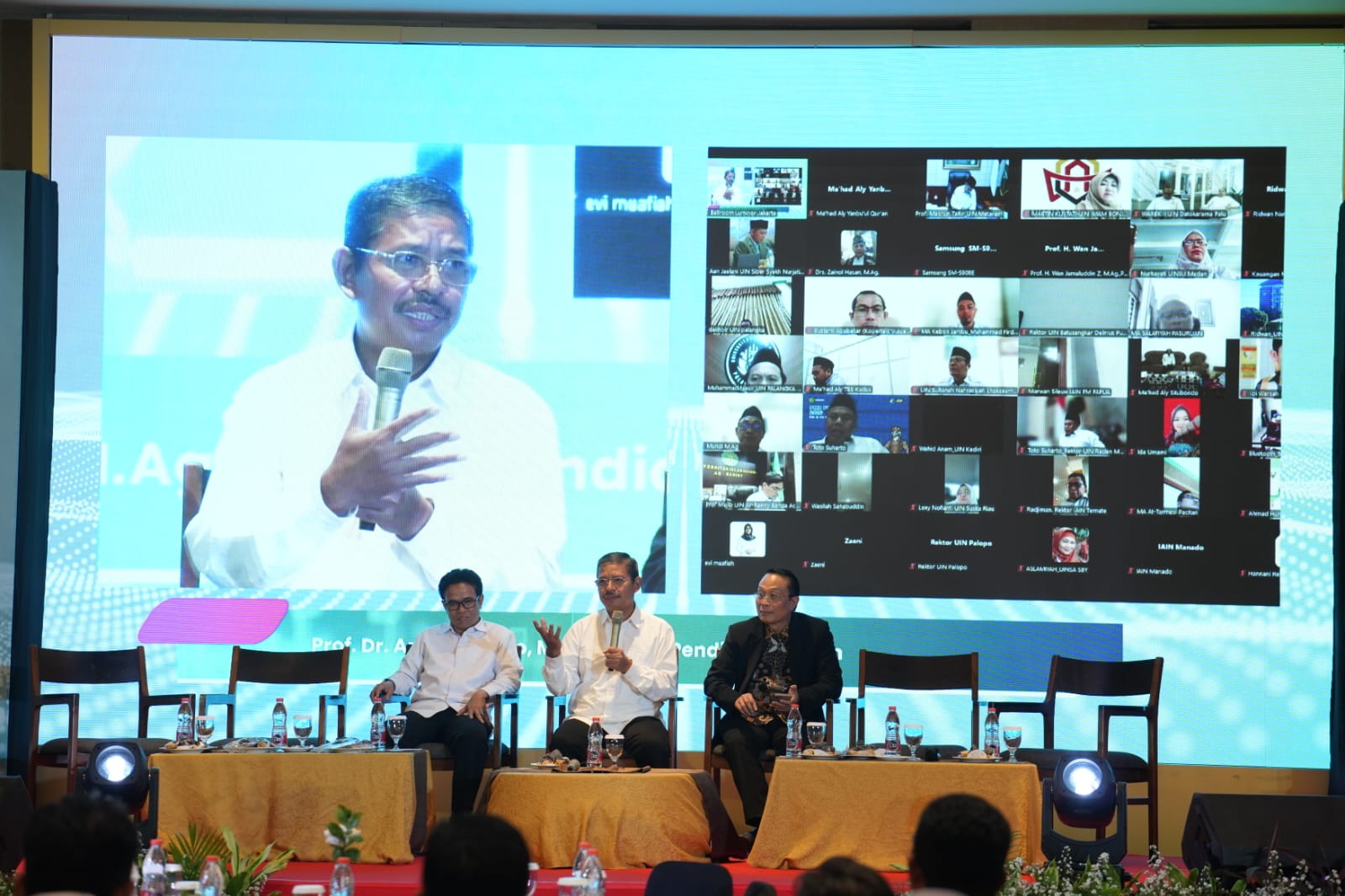 Rakor Pendidikan Tinggi Keagamaan Islam Digelar Hybrit, Bahas Ma’hadisasi PTKI Mulai 2026 dan Strategi Peningkatan Mutu