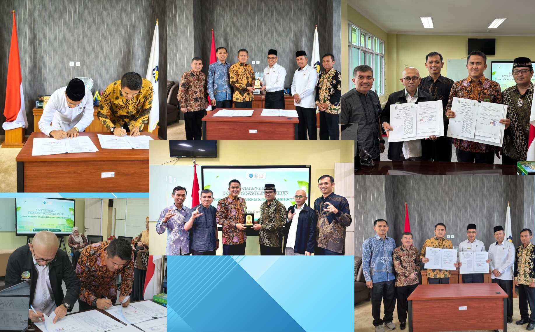 IAIN Curup Perkuat Kolaborasi Tridharma dengan UIN Mahmud Yunus Batusangkar Dan UIN Sjech M. Djamil Djambek Bukittinggi