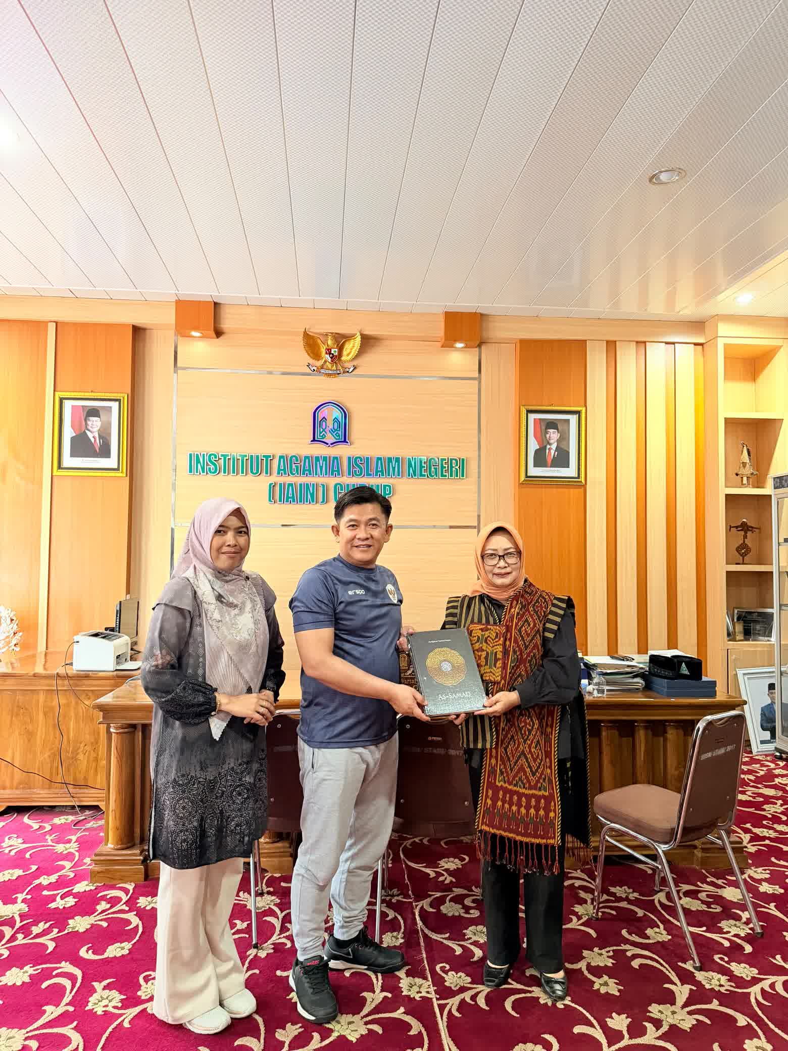Perkuat Silaturahim Antarperguruan Tinggi, IAIN Curup Terima Kunjungan Rektor UNIHAZ Bengkulu 
