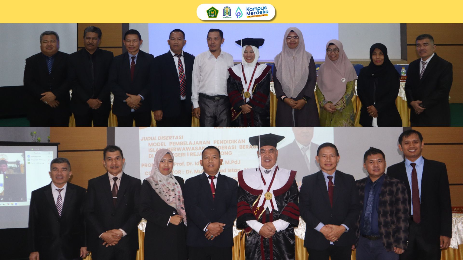 Program Pascasarjana IAIN Curup Gelar Sidang Perdana Promosi Doktor Tahun 2025