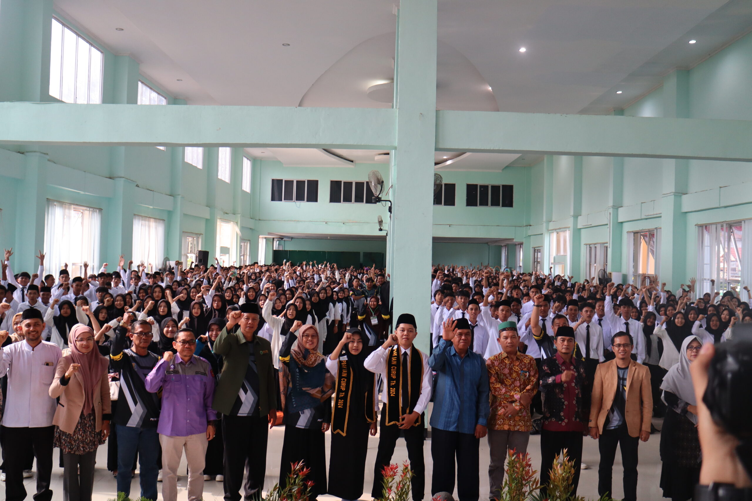 Pembukaan PBAK IAIN Curup Tahun 2024 Berlangsung Sukses; Reaktualisasi Moderasi Beragama dan Budaya Akademik Menuju Generasi Unggul