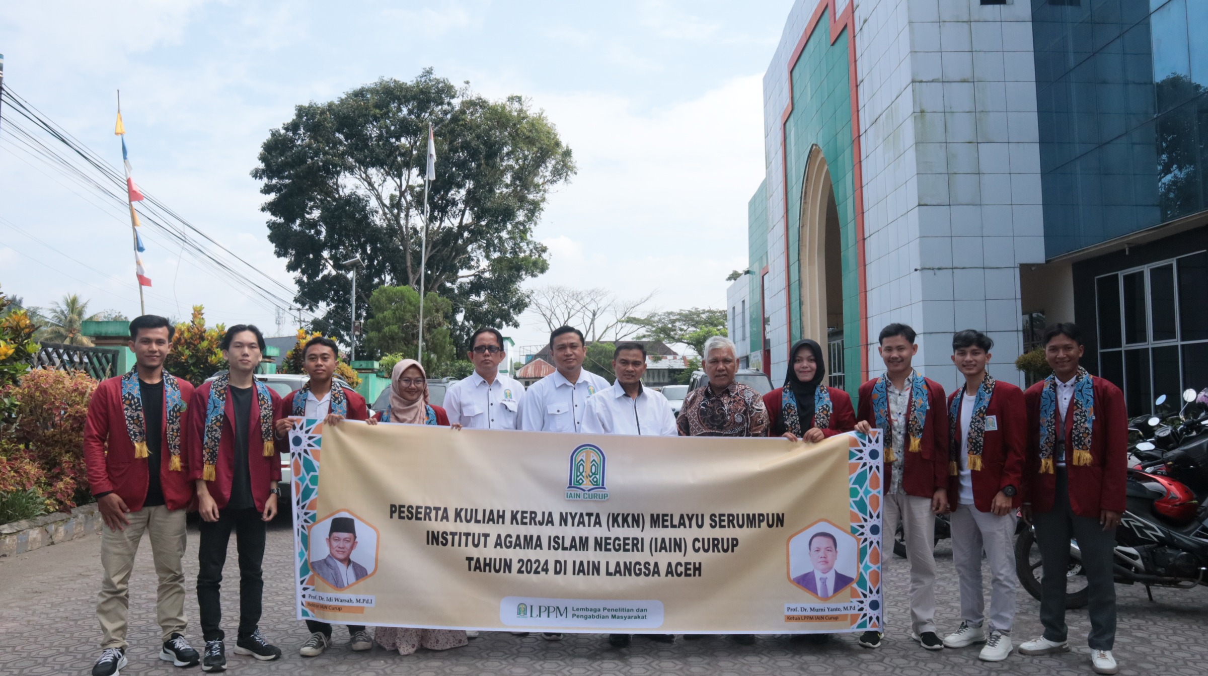 PELEPASAN MAHASISWA KKN MELAYU SERUMPUN IAIN CURUP TAHUN 2024