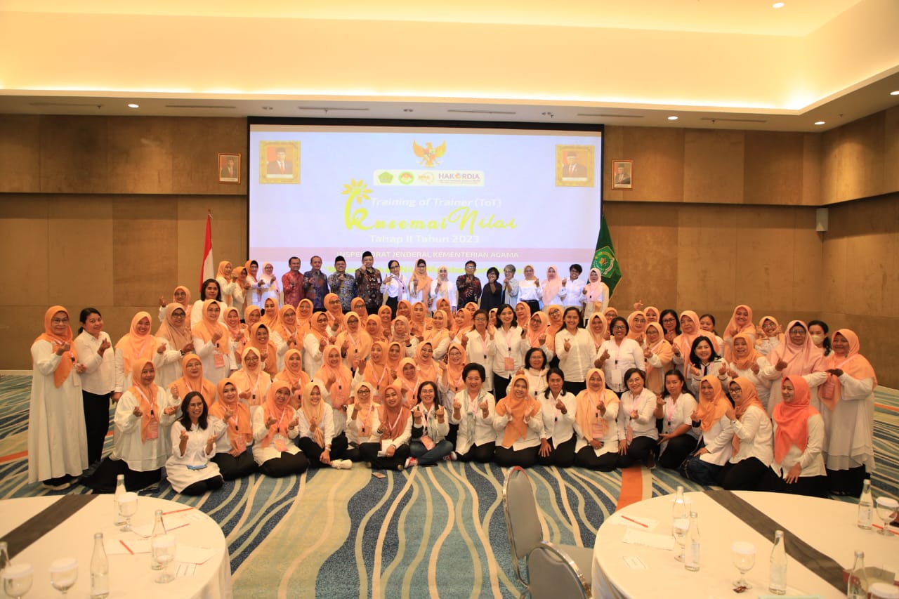 Ketua DWP IAIN Curup Hadiri Training of Trainer &quot;Kusemai Nilai&quot; Tahap II untuk Pencegahan Korupsi