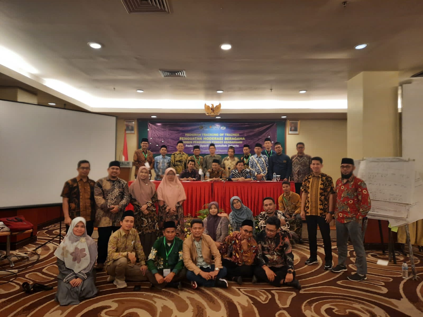 Dosen IAIN Curup Mengikuti Kegiatan Training of Trainer Moderasi Beragama