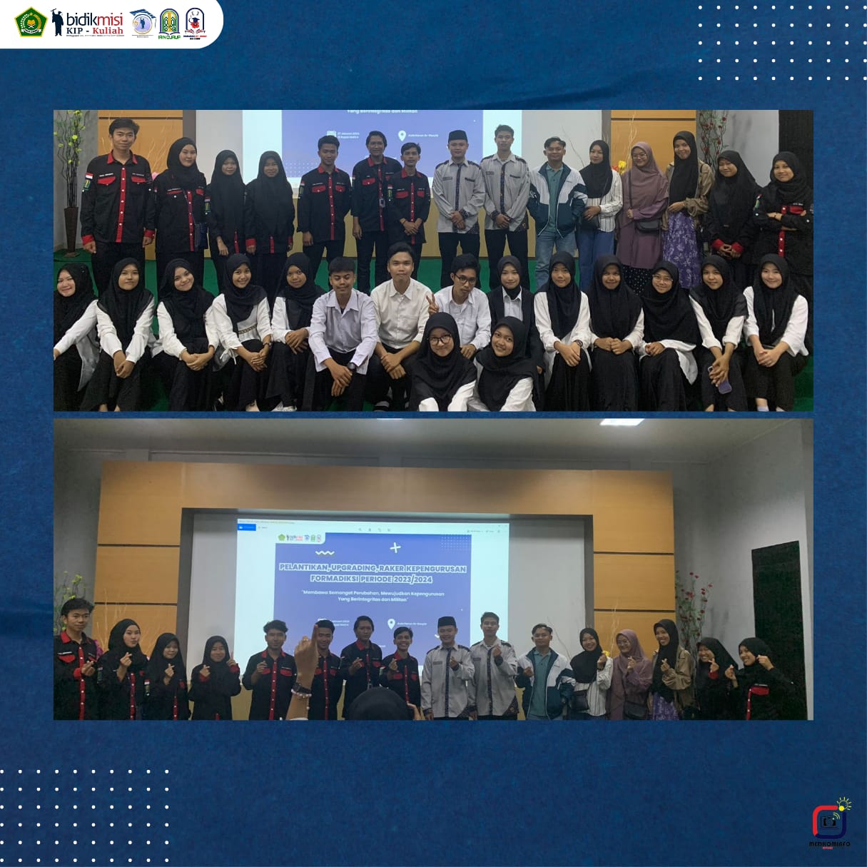 Formadiksi IAIN Curup Lantik Pengurus Baru Periode 2023/2024 dengan Membawa Semangat Perubahan, Mewujudkan Kepengurusan yang Berintegritas dan Militan