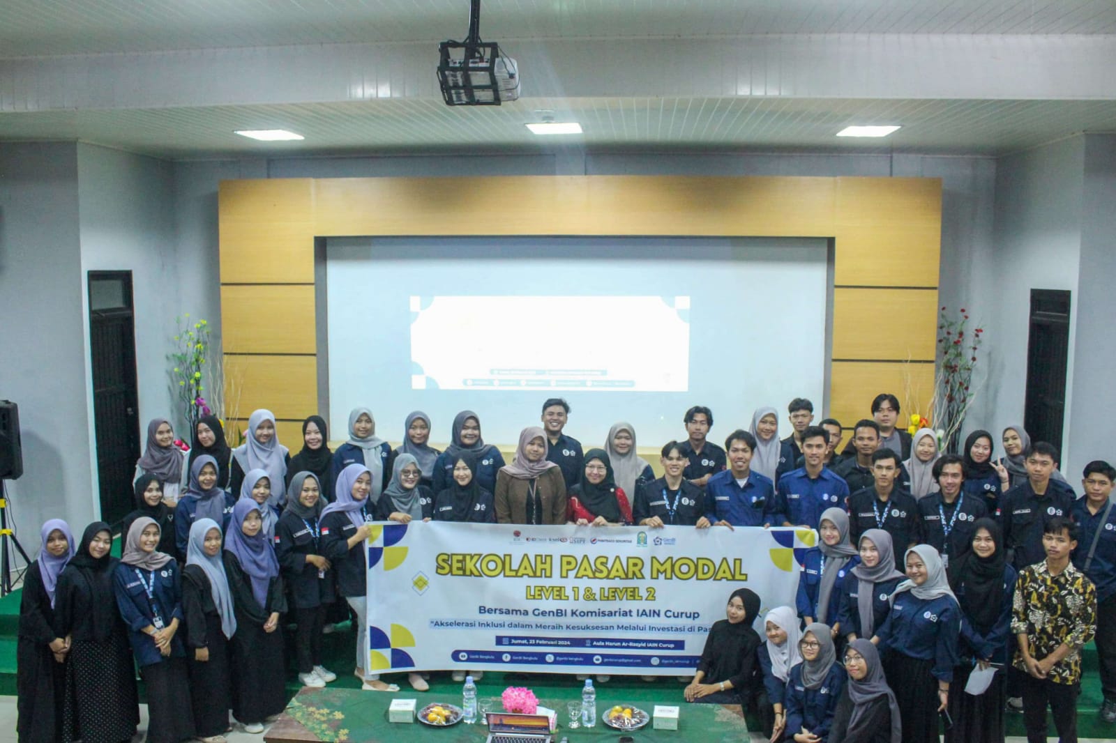 GenBi IAIN Curup menggelar Workshop Pasar Modal bersama Kantor Perwakilan Bursa Efek Indonesia BEI