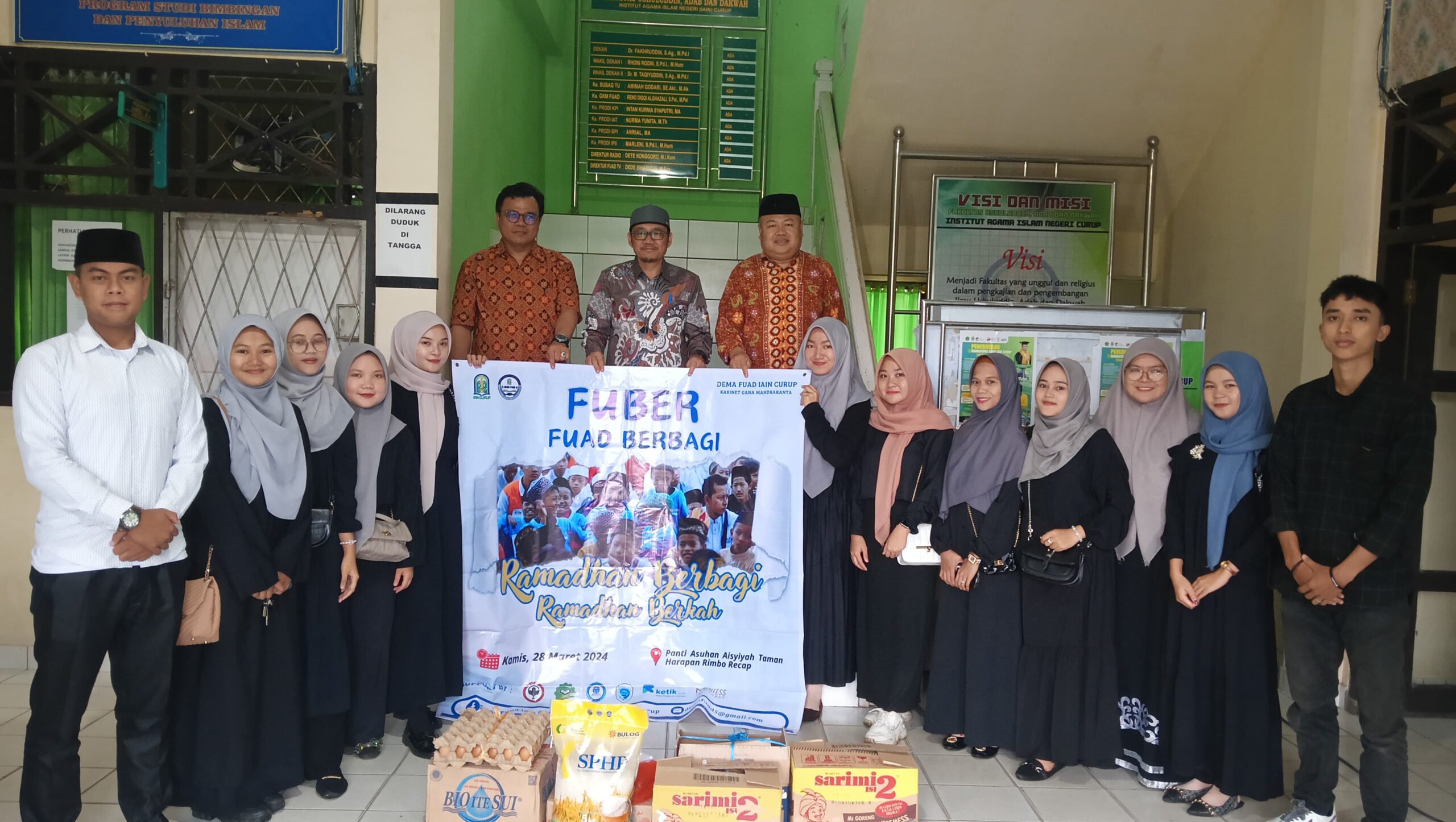 Dekan FUAD Hadiri Kegiatan FUAD Berbagi