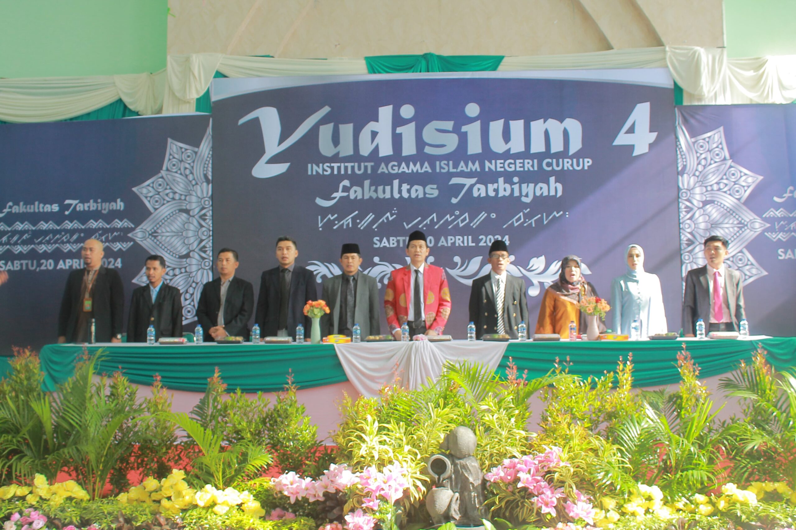 Yudisium Tarbiyah Sukses Terselenggara. Dekan, Jangan Lupakan Alamamater Tempat Kita Ditempah dengan Ilmu Pengetahuan Selama ini