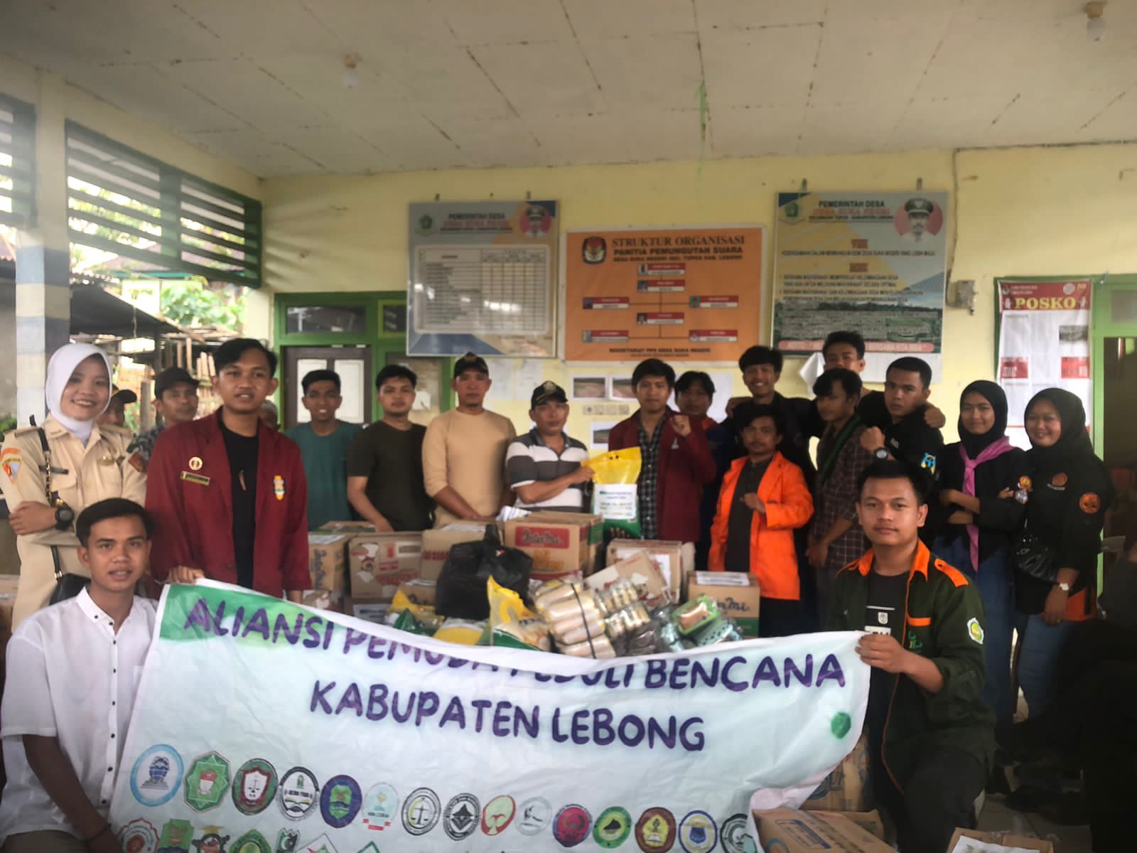 Aliansi Pemuda Rejang Lebong Bergerak Peduli Bencana Kabupaten Lebong