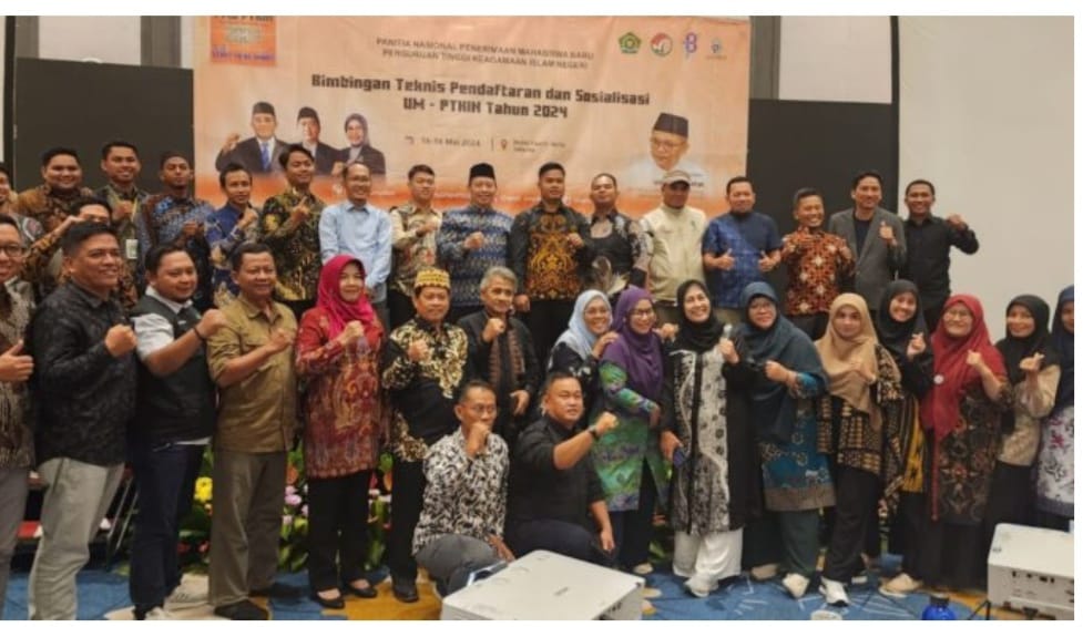 Panitia Nasional Penerimaan Mahasiswa Baru Perguruan Tinggi Keagamaan Islam Negeri (PTKIN) Menggelar Kegiatan Bimbingan Teknis Pendaftaran dan Sosialisasi UM-PTKIN Tahun 2024