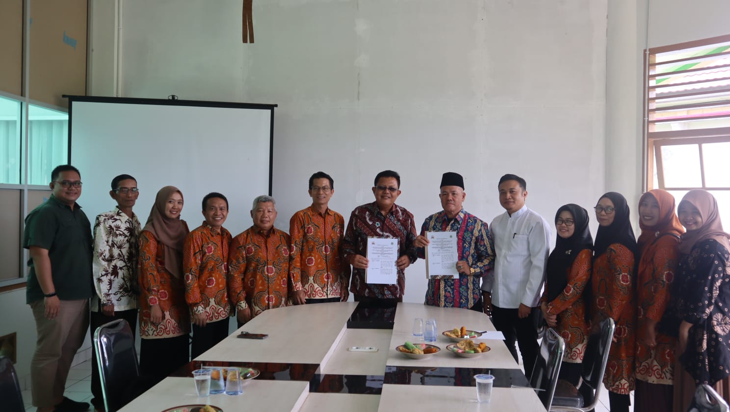 LPPM IAIN CURUP JALIN KERJASAMA MOU DENGAN LPPM UIN FAS BENGKULU