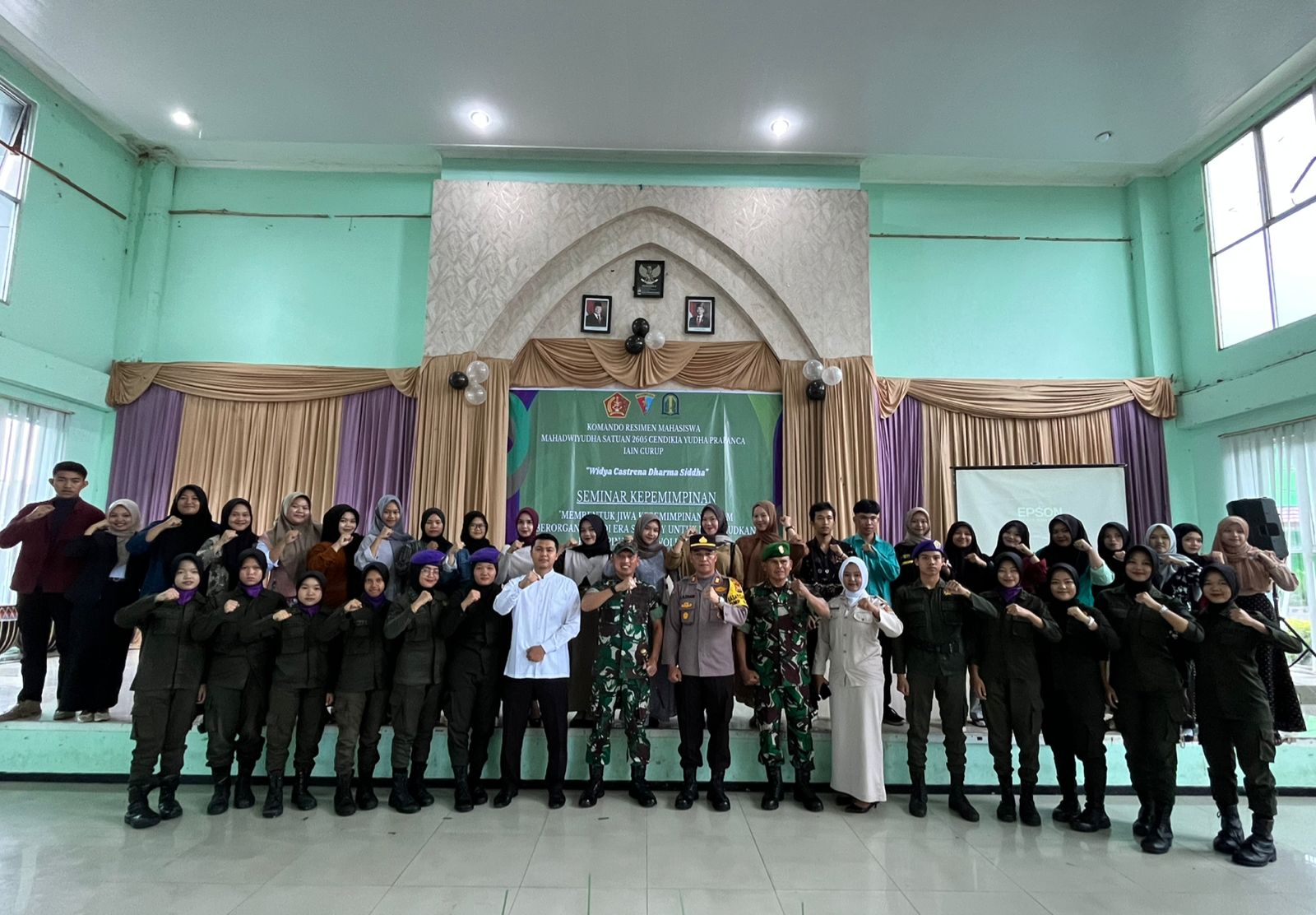 UKK MENWA IAIN Curup Gelar Seminar Kepemimpinan, Bentuk Jiwa Pemimpin Revolusioner di Era Society