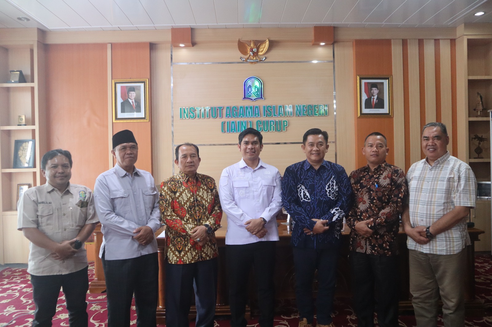 Rektor IAIN Curup Sambut Hangat Kunjungan Silaturahmi Wakil Bupati Rejang Lebong Tahun 2025
