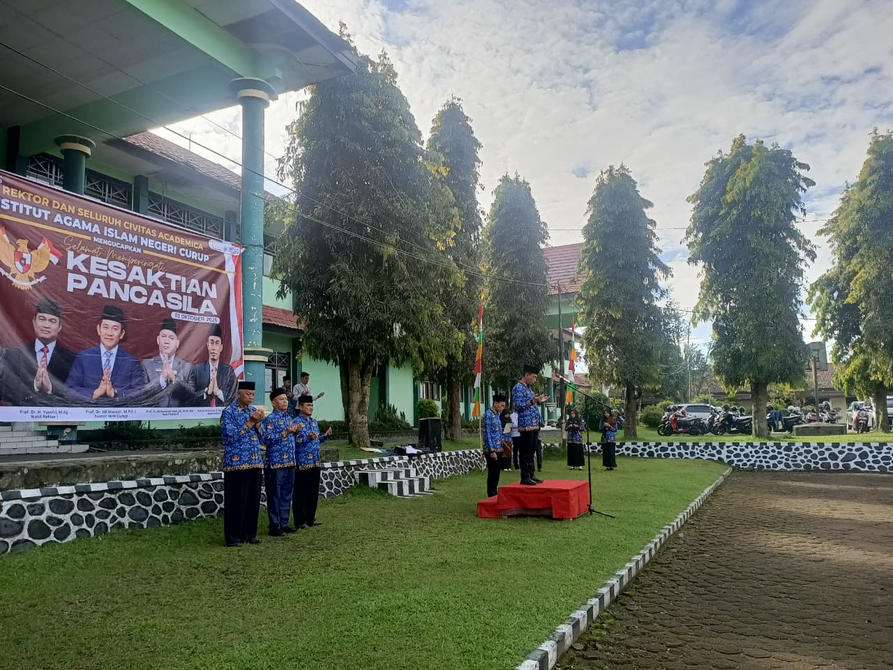 Civitas IAIN Curup Peringati Hari Kesaktian Pancasila: Kepala Biro Tegaskan Pancasila adalah Ideologi Final yang Tak Tergantikan