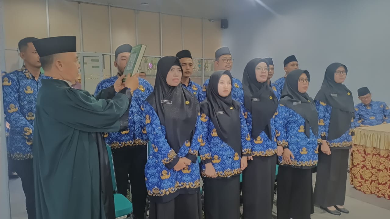 IAIN Curup Ikuti Pelantikan PPPK Tahap II Formasi 2024 dan Pelantikan Kepengurusan Korpri Kementerian Agama Secara Daring