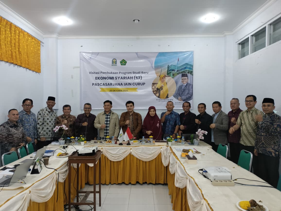 Rektor IAIN Curup: Visitasi Pembukaan Prodi Magister Ekonomi Syariah Jadi Langkah Strategis Menuju Kampus Unggul dan Berdaya Saing Global
