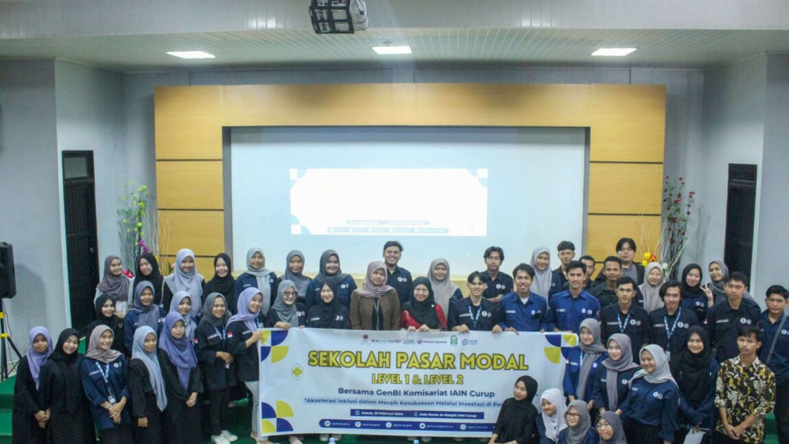 GenBi IAIN Curup menggelar Workshop Pasar Modal bersama Kantor Perwakilan Bursa Efek Indonesia BEI