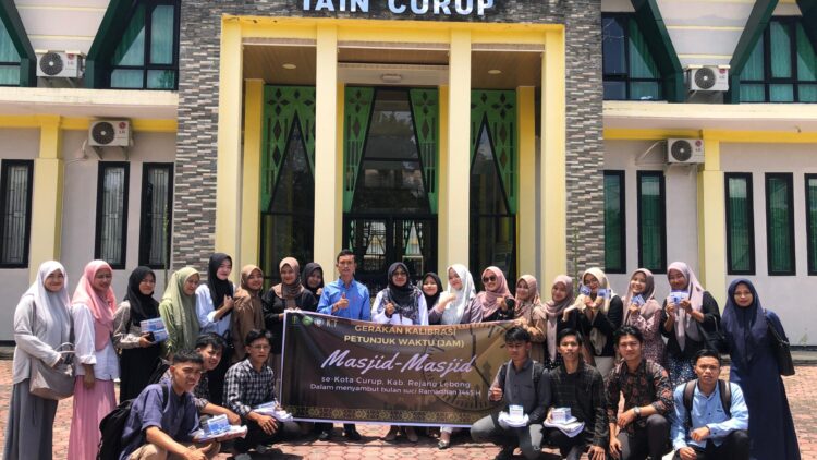 Prodi HKI Gelar Kalibrasi Jam di masjid Wilayah Curup Kabupaten Rejang Lebong