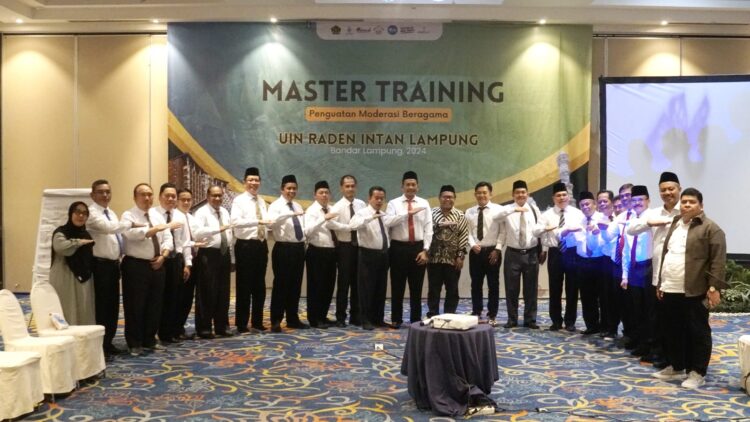 Rektor IAIN Curup Ikuti Master of Training Penguatan Moderasi Beragama di Lampung