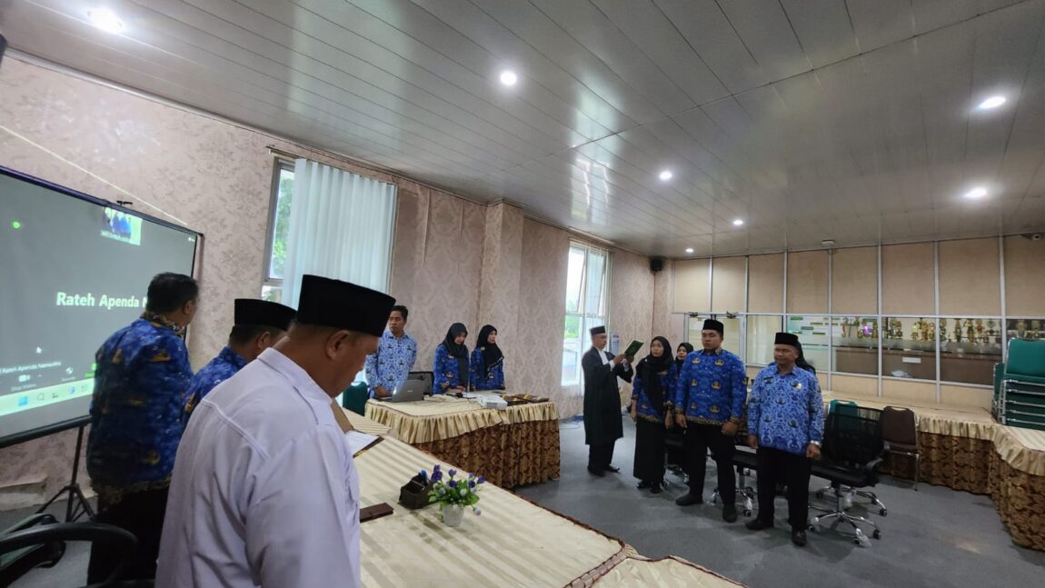 Pelantikan dan Pengambilan Sumpah Jabatan PPPK IAIN Curup