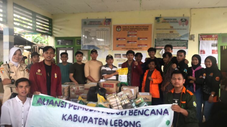 Aliansi Pemuda Rejang Lebong Bergerak Peduli Bencana Kabupaten Lebong