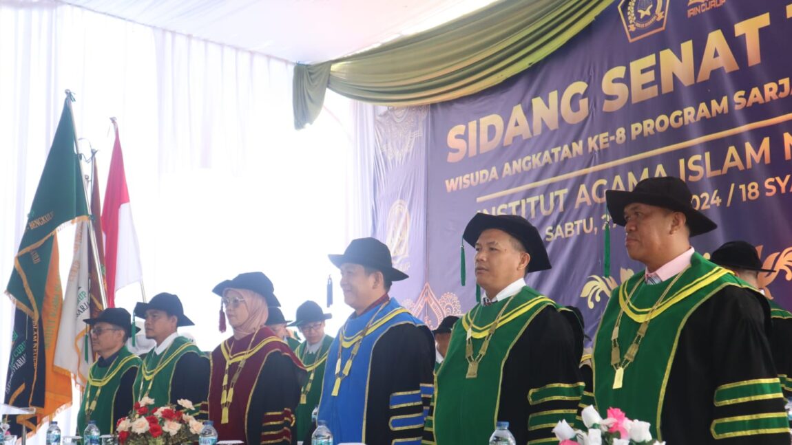 IAIN Curup Sukses Gelar Wisuda Angkatan Ke-8 Tahun 2024