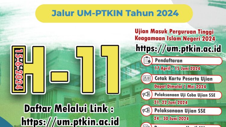 Menuju H-11 Pendaftaran UM-PTKIN Tahun 2024 di IAIN Curup