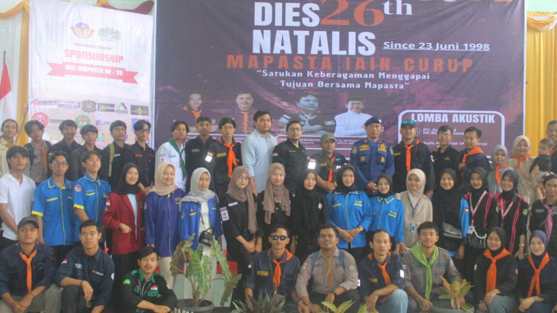 Mapasta IAIN Curup Sukses Gelar Dies Natalis ke -26 Tahun