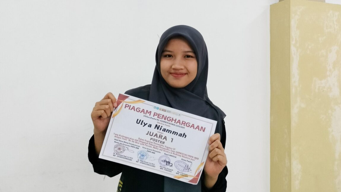 Bangga, Mahasiswi IAIN Curup Prodi Tadris Matematika Raih Juara 1 Math Vaganza VI  Nasional di Universitas Bengkulu Tahun 2024