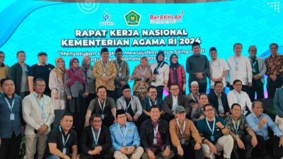 Gelar Rakernas Tahun 2024, Menag: Peras Otak, Berikan Solusi Terbaik Bagi Umat