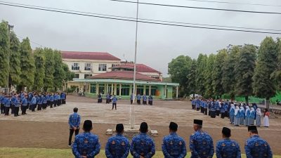 Apel Hormat Bendera Bulanan IAIN Curup Berjalan Khidmat dan Penuh Semangat Kebersamaan