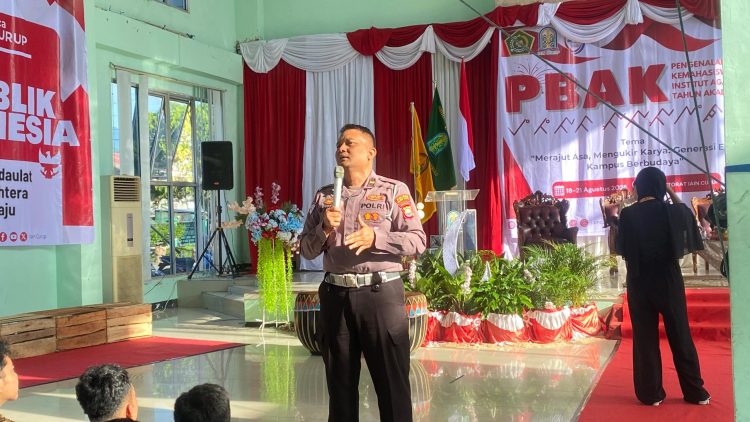 Hari Kedua PBAK IAIN Curup: Mahasiswa Baru Dapat Pembekalan Tertib Lalu Lintas